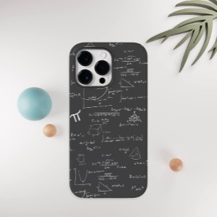 Coque Case-Mate iPhone Maths de tableau de bord blanc et noir