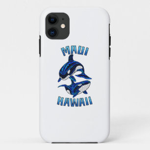 Case-Mate iPhone Case Maui Hawaii Orques tribales de vacances
