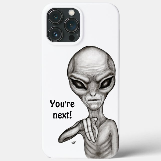 Coques Case-Mate iPhone Mauvais Alien, Tu es le prochain ! (Verso)