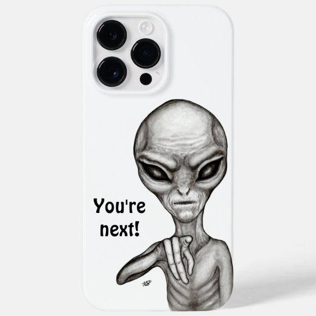 Coques Case-Mate iPhone Mauvais Alien, Tu es le prochain ! (Verso)