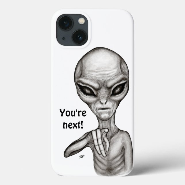 Coques Case-Mate iPhone Mauvais Alien, Tu es le prochain ! (Verso)