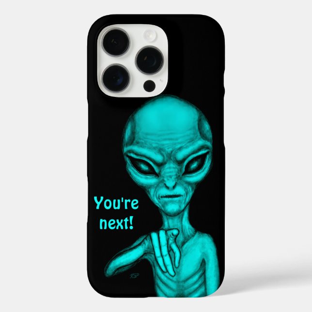 Coques Case-Mate iPhone Mauvais Alien, Tu es le prochain ! (Verso)