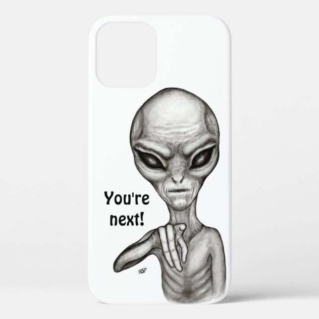 Coques Case-Mate iPhone Mauvais Alien, Tu es le prochain ! (Verso)