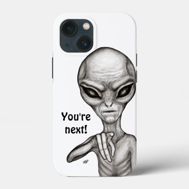 Coques Case-Mate iPhone Mauvais Alien, Tu es le prochain ! (Verso)
