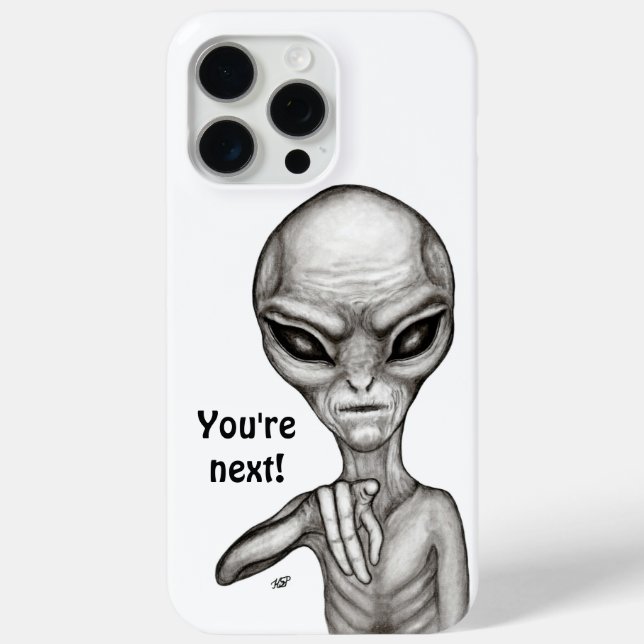 Coques Case-Mate iPhone Mauvais Alien, Tu es le prochain ! (Verso)