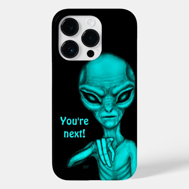 Coques Case-Mate iPhone Mauvais Alien, Tu es le prochain ! (Verso)