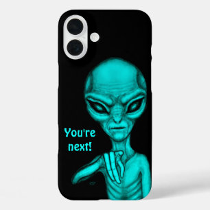 Coque Pour iPhone 16 Plus Mauvais Alien, Tu es le prochain !