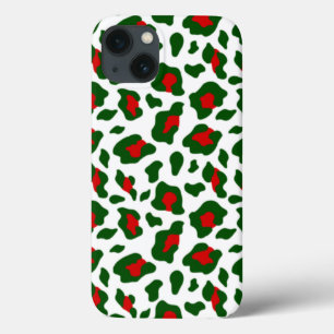 Case-Mate iPhone Case mauvais empreinte de léopard de noël