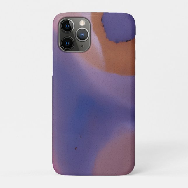 Coques Case-Mate iPhone « Mauve Mirage Flow » – Abstrait Rose Bleu Pêche (Dos)