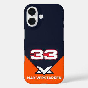 Coque Pour iPhone 16 Max Verstappen 33 F1 Racing