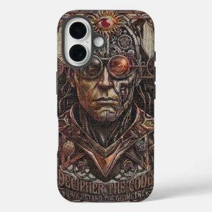 Coque Pour iPhone 16 Maynard - Déchiffrer le Code Cyber Occult Case