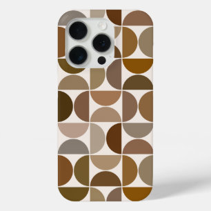 Coque Case-Mate iPhone MCM Semi-cycles Browns+Cream Big Motif