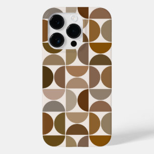 Coque Case-Mate iPhone MCM Semi-cycles Browns+Cream Big Motif