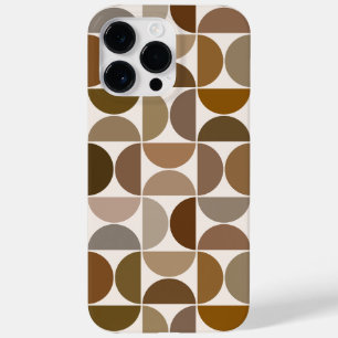 Coque Case-Mate iPhone MCM Semi-cycles Browns+Cream Big Motif