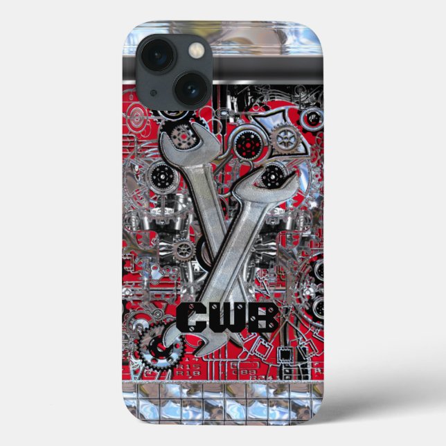 Coques Case-Mate iPhone Mécanicien (Verso)