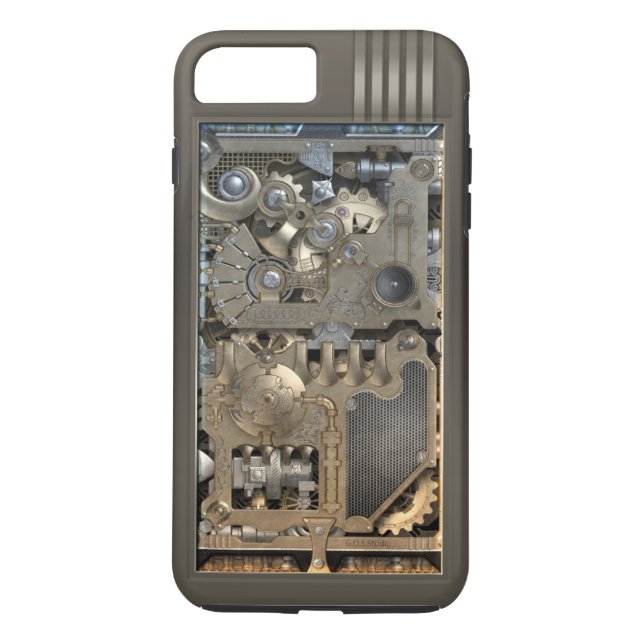 Coques Case-Mate iPhone Mécanisme de Steampunk (Dos)