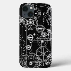 Coques Pour iPhone Mechanical Steam Punk Gears
