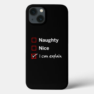 Case-Mate iPhone Case Méchant ou gentil - Je peux expliquer