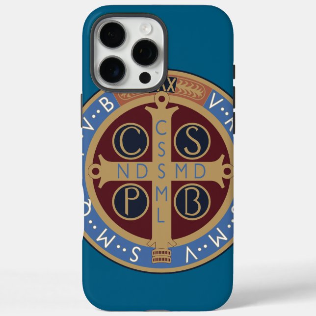 Coques Case-Mate iPhone Médaille de saint Benoît (Verso)