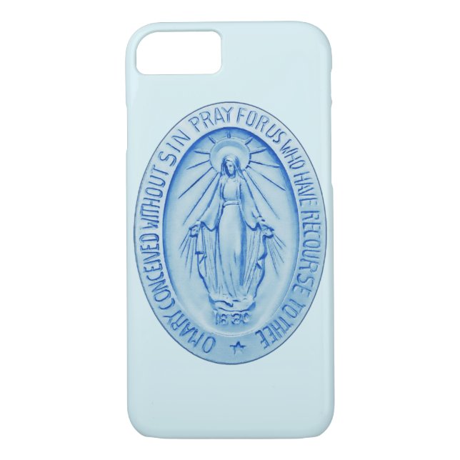 Coques Case-Mate iPhone Médaille miraculeuse (Dos)