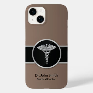 Coque Case-Mate iPhone Médicale Caduceus Silver Professional