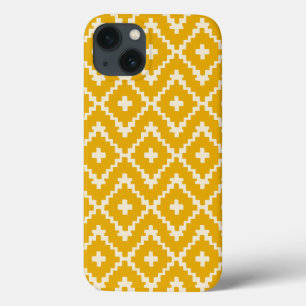 Case-Mate iPhone Case Médina d'or : Géométrie Marocaine Jaune Andalouse