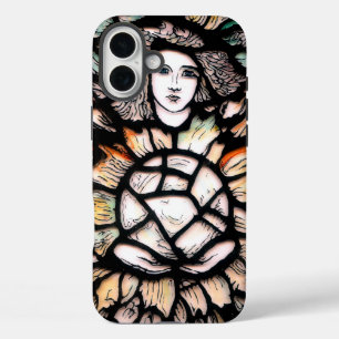 Coque Pour iPhone 16 Plus Méditation en couleurs.