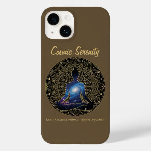 Coque Case-Mate iPhone Méditation Sérénité Cosmique – Mandala Galaxie