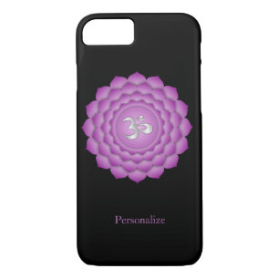 Case-Mate iPhone Case Méditation violet Couronne Chakra Zen Personnalise