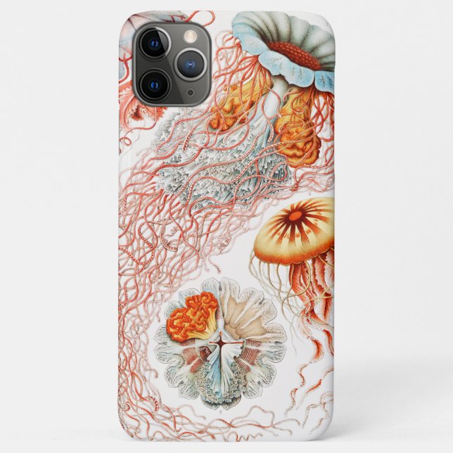 Coques Case-Mate iPhone Méduse, Discomedusae par Ernst Haeckel (Dos)