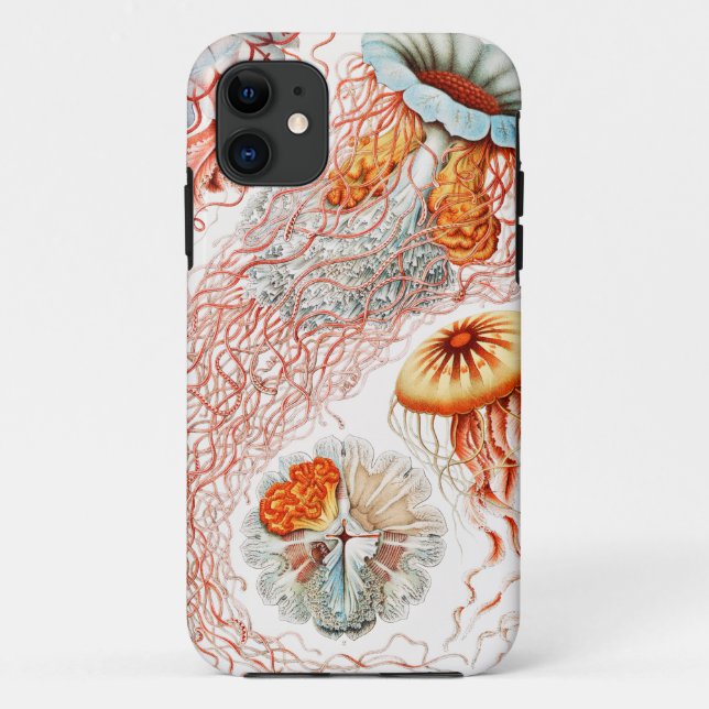 Coques Case-Mate iPhone Méduse, Discomedusae par Ernst Haeckel (Dos)