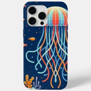 Coque Case-Mate iPhone méduse marine/plage/côtière