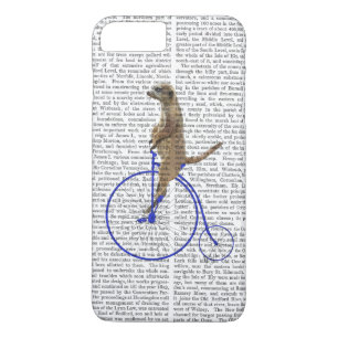 Coques Pour iPhone Meerkat Sur Blue Penny Farthing