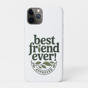 Case-Mate iPhone Case Meilleur Ami Jamais ! Approuvé - Conception de tex
