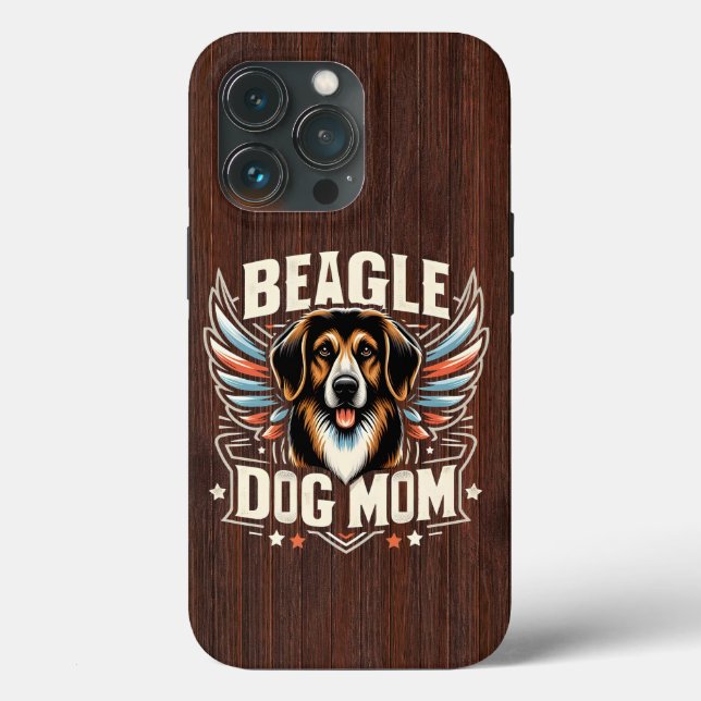 Coques Case-Mate iPhone Meilleur Beagle Chien Maman Ever - Beagle Amoureux (Verso)