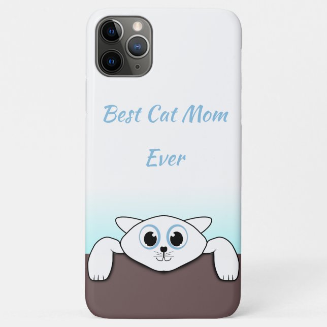 Coques Case-Mate iPhone Meilleur Cat Maman jamais (Dos)