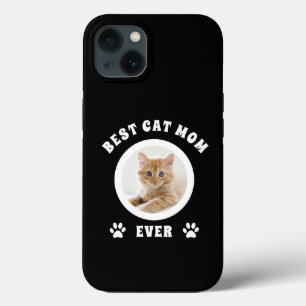 Case-Mate iPhone Case Meilleur Chat Maman Toujours Personnalisé Photo Pe