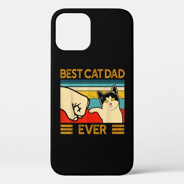 Coques Case-Mate iPhone Meilleur Chat Papa Jamais Drôle Chat Papa (Verso)