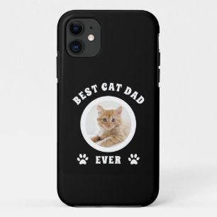 Case-Mate iPhone Case Meilleur Chat Papa Jamais Personnalisé Photo Perso