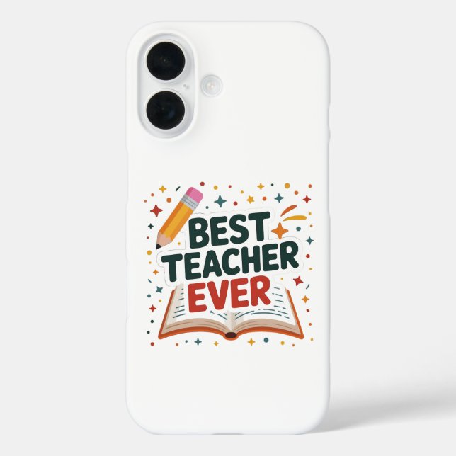 Coques Case-Mate iPhone Meilleur enseignant jamais (Verso)