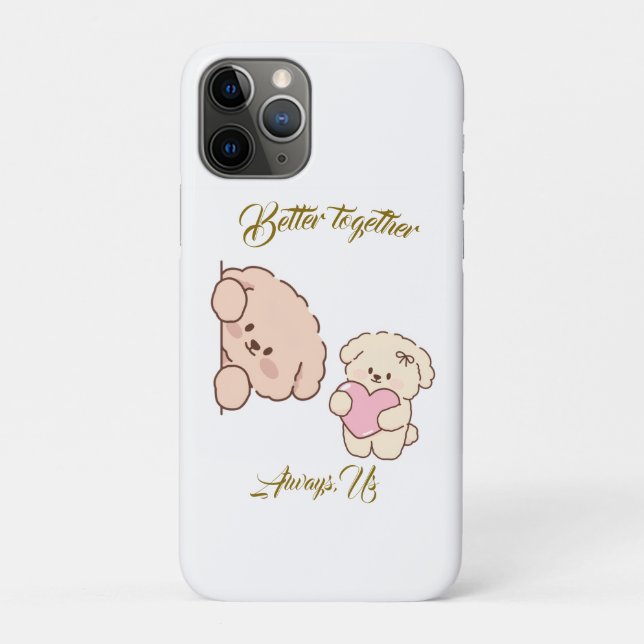 Coques Case-Mate iPhone Meilleur ensemble – Cadeau romantique pour les cou (Dos)