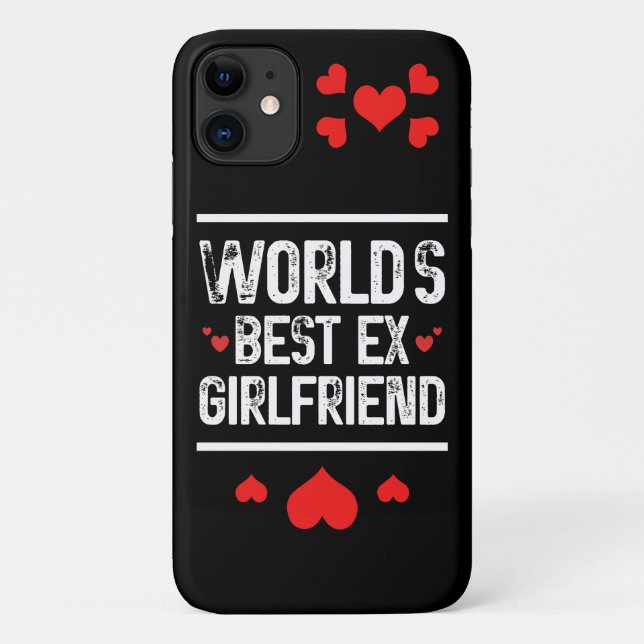 Coques Case-Mate iPhone Meilleur Ex Girlfriend du monde mignonne Cool de p (Dos)