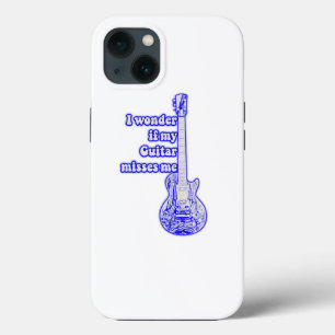 Case-Mate iPhone Case Meilleur guitariste du monde. bleu vintage