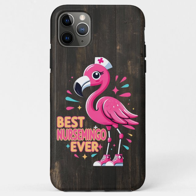 Coques Case-Mate iPhone Meilleur Infirmière Nursemingo Jamais Infirmière F (Dos)