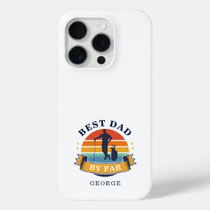Coque Case-Mate iPhone Meilleur Papa de Golf Par Custom Retro Fête des Pè