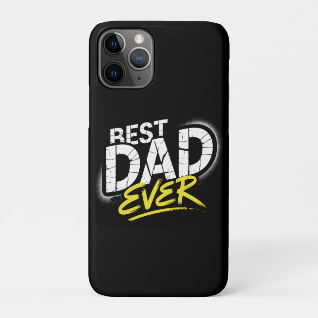 Coques Case-Mate iPhone Meilleur Papa de Tous les Temps Art Graffiti (Dos)