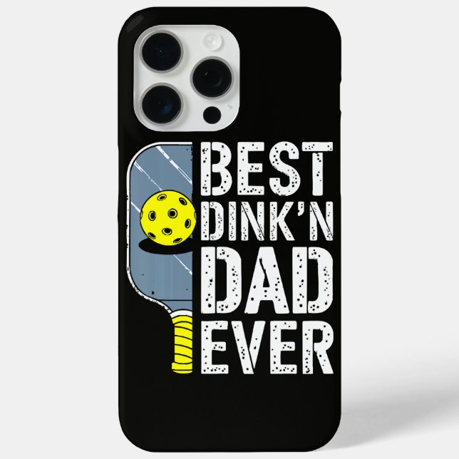Coques Case-Mate iPhone Meilleur Papa Dink'N Ever Pickleball (Verso)