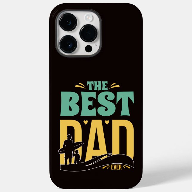 Coques Case-Mate iPhone Meilleur papa du monde (Verso)