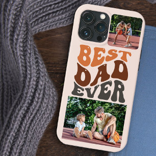 Case-Mate iPhone Case Meilleur Papa Ever 2 Photo et Typographie Rétro Gr