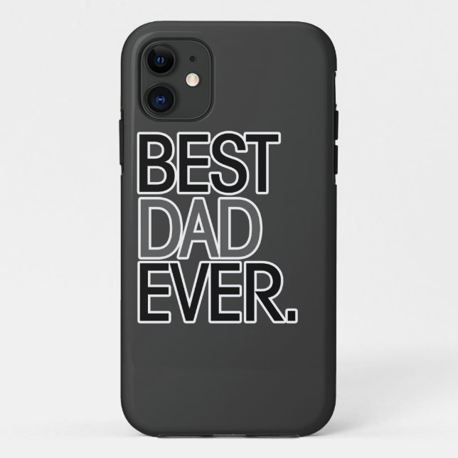 Coques Case-Mate iPhone Meilleur papa jamais (Dos)